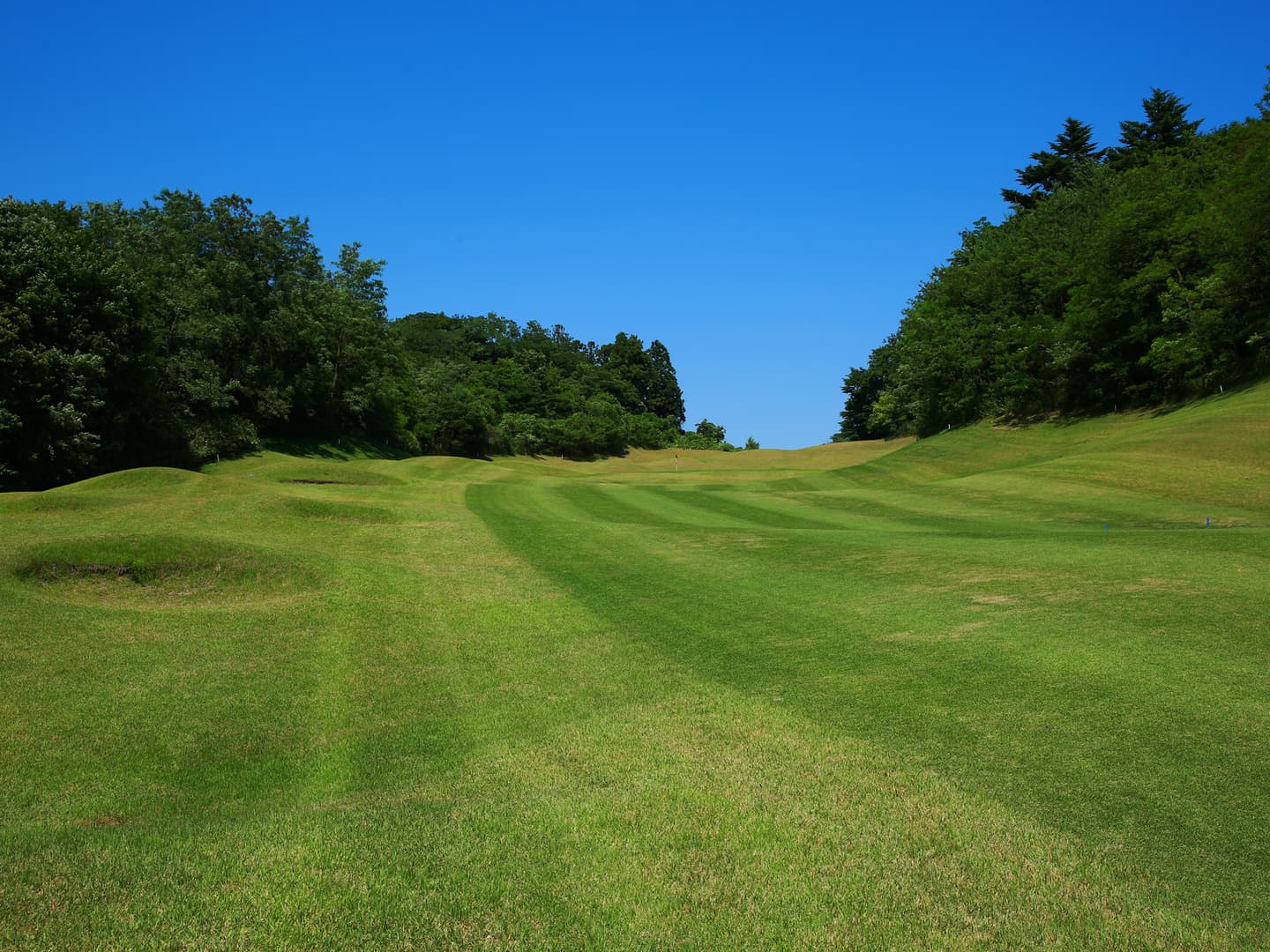 1ホール　中間地点
