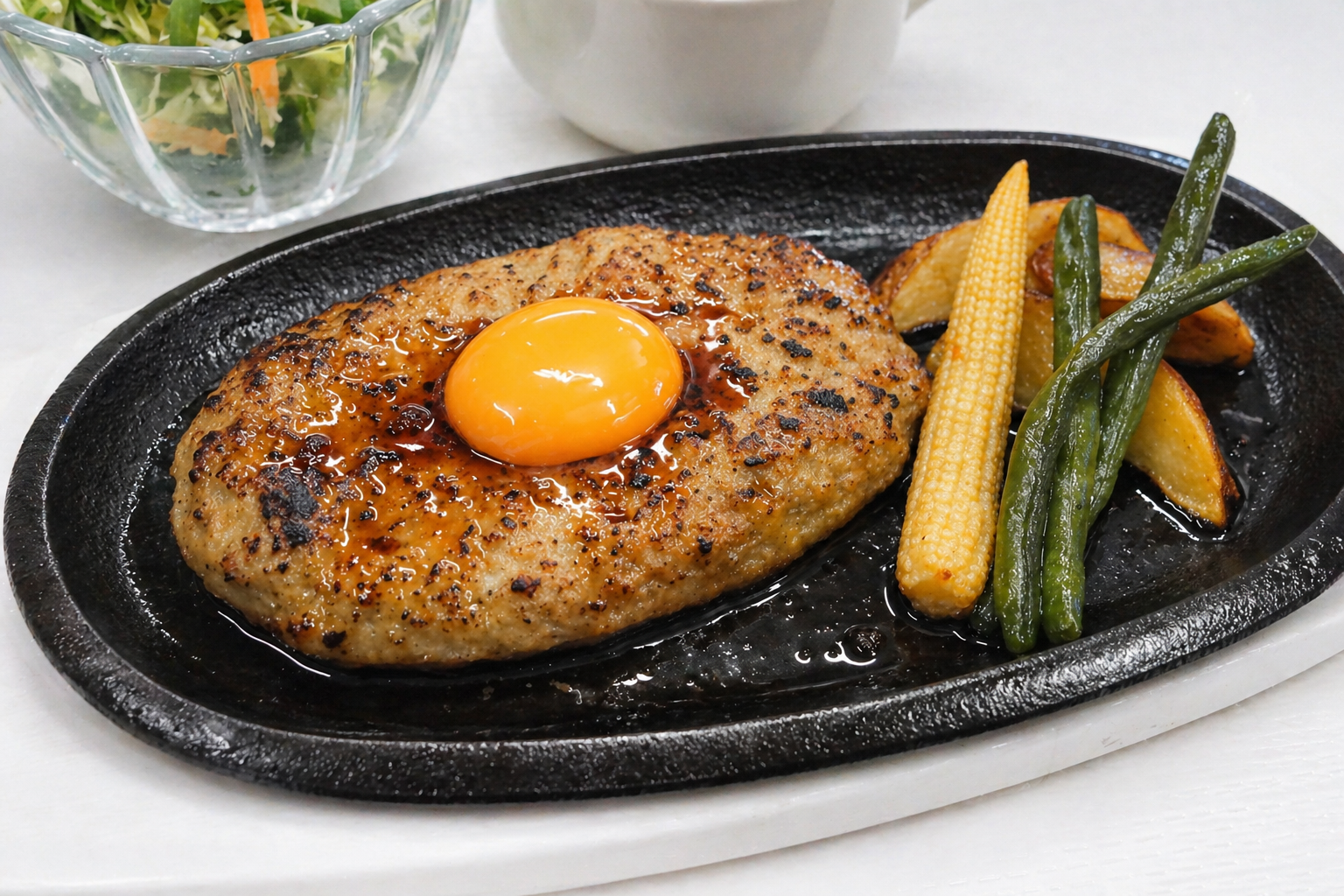 鉄板和風ハンバーグ定食