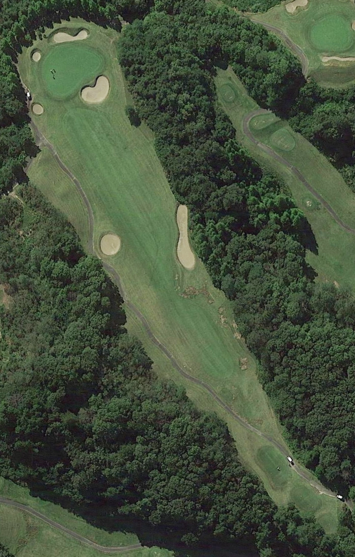 4番ホール コースマップ