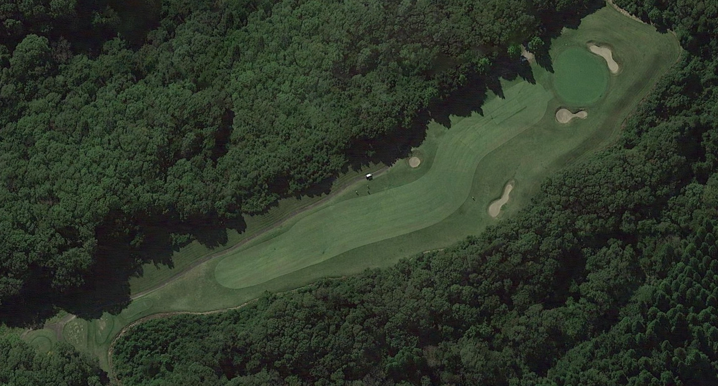 7番ホール コースマップ