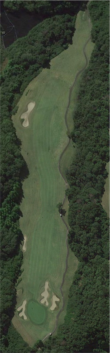 13番ホール コースマップ